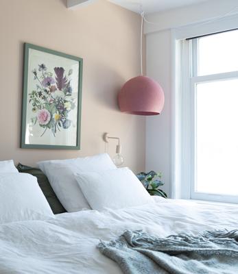 Cotton Ball Lights driekwart hanglamp roze - Dirty Rose