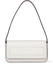 Karl Lagerfeld medium Icon K shoulder bag - Blanc