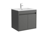 Muebles Fusion badmeubel mat grijs 60cm