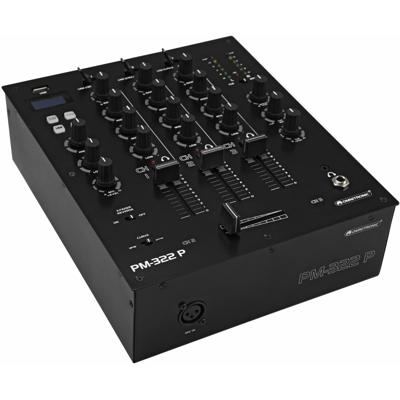 Omnitronic PM-322P drie-kanaals mixer met USB en Bluetooth Omnitronic PM-322P drie-kanaals mixer met USB en Bluetooth