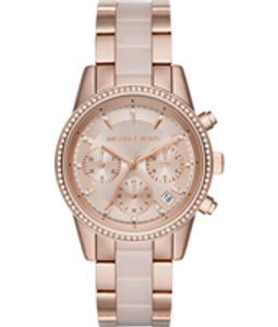 Horlogeband Michael Kors MK6307 Roestvrij staal (RVS) Rosé 18mm