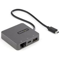 StarTech.com DKT31CHVL notebook dock & poortreplicator Bedraad USB 3.2 Gen 2 (3.1 Gen 2) Type-C Zwar