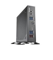 Shuttle XPC slim Barebone DS50U5, i5-1335U, 2x LAN (1x 2.5Gbit ,1x 1Gbit), 1xCOM,1xHDMI,1xDP, 1x VGA, fanless,