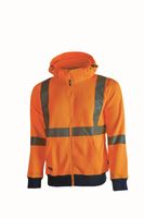 U-Power MELODY High Vis Sweatshirt met rits