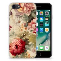 TPU Case voor iPhone SE 2022 | SE 2020 | 8 | 7 Bloemen - thumbnail