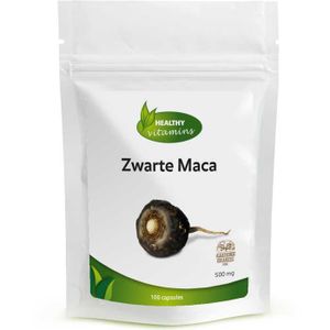 Zwarte Maca | 100 capsules | Vitaminesperpost.nl