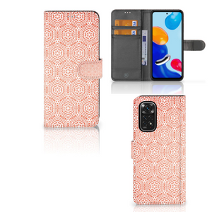 Xiaomi Redmi Note 11/11S Telefoon Hoesje Pattern Orange