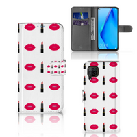 Huawei P40 Lite Telefoon Hoesje Lipstick Kiss - thumbnail