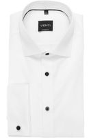 Venti Modern Fit Overhemd wit, Effen