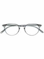 Garrett Leight lunettes de vue Winward à monture ronde - Gris