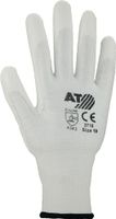 Asatex Snijbestendige handschoen | maat 10 wit | EN 388 PSA-categorie II | HDPe m.polyurethaan | 10 paar - 3710/10 3710/10 - thumbnail