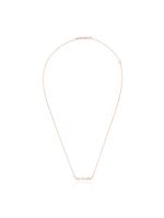 Suzanne Kalan collier Classic en or rose 18ct pavé de diamants