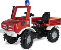 Rolly Toys trapvoertuig RollyUnimog Fire 118 x 81 x 54 rood