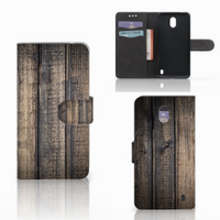 Nokia 2 Book Style Case Steigerhout - thumbnail