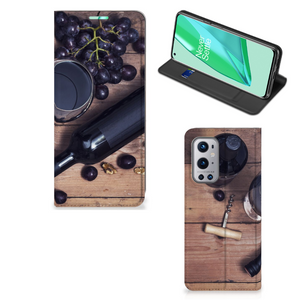 OnePlus 9 Pro Flip Style Cover Wijn