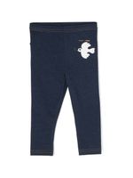 Mini Rodini x Wrangler legging Peace Dove - Bleu