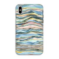 Watercolor Agate: iPhone XS Tough Case - thumbnail