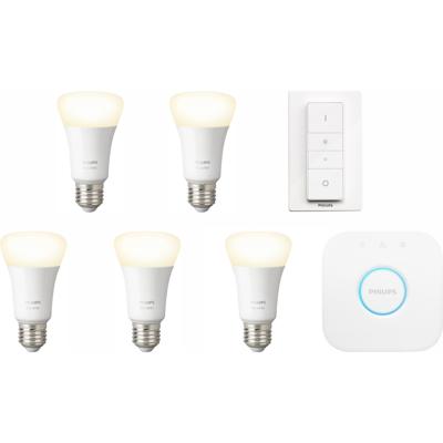 Philips Hue White Starter Pack E27 - 5 lampen