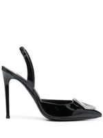 Philipp Plein escarpins Decollete à talon haut - Noir - thumbnail