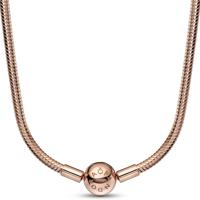 Pandora 382234C00 Ketting Moments Snake Chain zilver rosekleurig