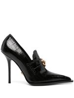 Versace escarpins Alia 115 mm en cuir - Noir