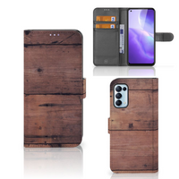 OPPO Find X3 Lite Book Style Case Old Wood