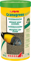 Sera Granugreen Nature 1L Voer voor Cichliden - Rijk aan Spirulina & Spinazie zonder Kunstmatige Toevoegingen