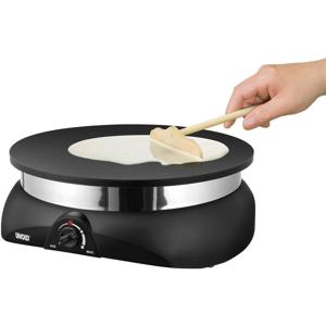 Unold 48155 crepe maker 1 crêpe(s) 1250 W Zwart, Roestvrijstaal