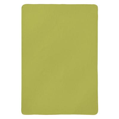 Flanellen woondeken van bio-katoen, groen 150 x 200 cm