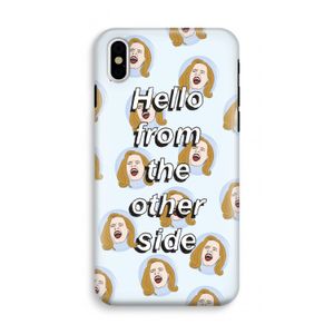 Hello: iPhone XS Tough Case