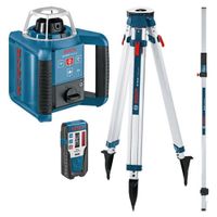 Bosch Blauw GRL 400 H Set Rotatielaser | + Bouwstatief BT 170 + meetlat GR240 - 061599403U