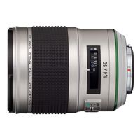 Pentax HD D-FA 50mm f/1.4 SDM AW K-mount objectief Silver Edition - thumbnail