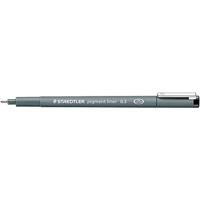 STAEDTLER 308 03-9 fijnschrijver pigment liner, 0.3 mm, Zwart, 1 Stuk
