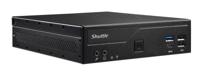 Shuttle Slim PC DH610S , S1700, 1x HDMI, 1x DP , 1x 2.5" , 2x M.2, 1x LAN (Intel 1G), 24/7 permanent gebruik, incl. VESA