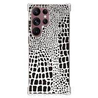 Samsung Galaxy S23 Ultra Case Anti-shock Slangenprint - thumbnail