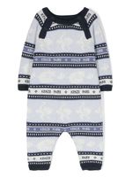 Kenzo Kids body en coton à logo imprimé - Bleu - thumbnail