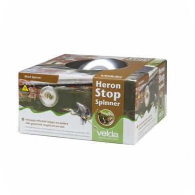 Velda Heron Stop Spinner: Reflecterende Vogelafweer voor Vijvers en Balkons met Holografisch Oog Velda Heron Stop Spinner: Reflecterende Vogelafweer voor Vijvers en Balkons met Holografisch Oog