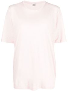 TOTEME t-shirt à manches courtes - Rose