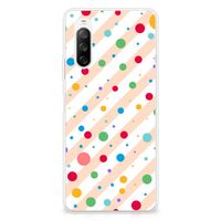 Sony Xperia 10 III TPU bumper Dots - thumbnail