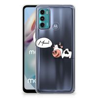 Motorola Moto G60 Telefoonhoesje met Naam Cow