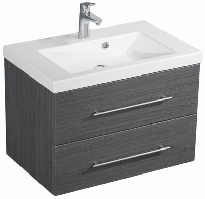 Saniclear Envy badkamermeubel 70cm antraciet eiken Saniclear Envy badkamermeubel 70cm antraciet eiken