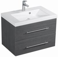 Saniclear Envy badkamermeubel 70cm antraciet eiken