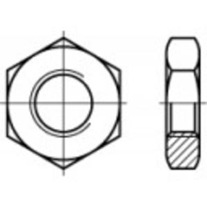 TOOLCRAFT TO-5447700 Zeskantmoeren M3 DIN 439 Messing 100 stuk(s)