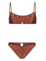 ZIMMERMANN bikini-corset Alight - Marron