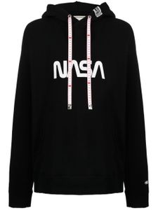 Maison MIHARA YASUHIRO hoodie en coton biologique à imprimé Nasa NASA - Noir