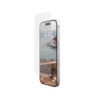 URBAN ARMOR GEAR Gehard glazen screen protector Apple iPhone 16 Pro (Dubbel gehard glas, anti-vingerafdruk, incl. montagekit, ultrahelder)