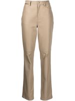 Proenza Schouler White Label pantalon droit en cuir - Tons neutres - thumbnail