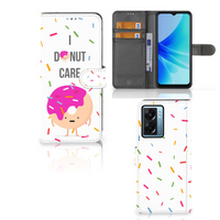 OPPO A77 5G | A57 5G Book Cover Donut Roze - thumbnail