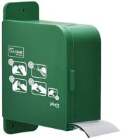 Plum QuickSoft Navulverpakking, 5,5 cm x 5 m, latexvrij, zonder schaar af te scheuren, eenvoudig navulbare dispenser, zwarte verbandrol