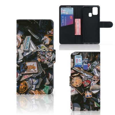 Samsung Galaxy M31 Telefoonhoesje met foto Badges